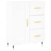 vidaXL Sideboard White 69,5x34x90 cm Engineered Wood