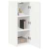 vidaXL TV Wall Cabinet 2 pcs White 30 x 31 x 80 cm Engineered Wood