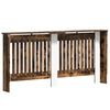 vidaXL Radiator Cover Smoked Oak 172 x 19 x 81.5 cm Engineered Wood