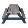 AXI Sand and Water Picnic Table Nick with Umbrella Anthracite and Grey