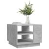 vidaXL Coffee Table Concrete Grey 55x55x43 cm Engineered Wood
