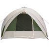 vidaXL Tunnel tent with Roof Green 410 x 285 x 198 cm Taffeta