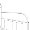 vidaXL Daybed Frame White 107 x 203 cm Powder-Coated Steel