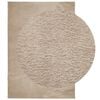vidaXL Rug HUARTE Short Pile Soft and Washable Sand 120x170 cm