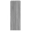 vidaXL Shoe Cabinet Grey Sonoma 60x34x96.5 cm Engineered Wood