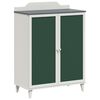 vidaXL Cabinet with Two Doors and Chalkboard Front ROROS