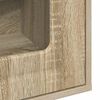vidaXL Cat House Sonoma 53 x 52 x 62 cm Engineered Wood