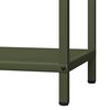 vidaXL Firewood Rack Olive Green 40x25x60 cm Cold-rolled steel