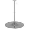 vidaXL Bar Table Base 55x90 cm Chromed Steel