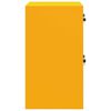 vidaXL File Cabinet with Drawer Mustard Yellow 45.5 x 42 x 74.5 cm