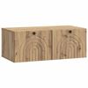 vidaXL Wall-Mounted TV Cabinet Artisan Oak 78.5 x 41 x 30 cm