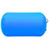 vidaXL Inflatable Gymnastic Roll with Pump 100x60 cm PVC Blue