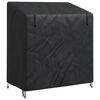vidaXL Outdoor Swing Cover Black 135 x 100 x 165 cm 600D Oxford Fbric