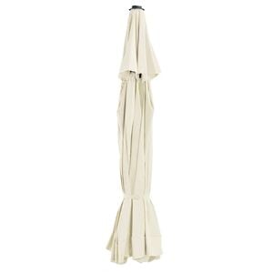 vidaXL Replacement Fabric for Outdoor Parasol Sand 515 cm