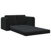vidaXL Folding Sofa Bed Black 148 x 71 x 83 cm Velvet