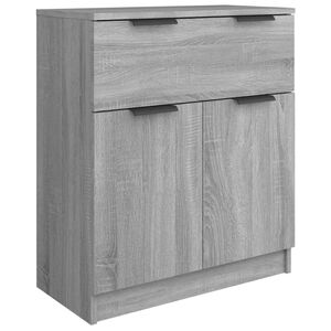 vidaXL Sideboard Grey Sonoma 60x30x70 cm Engineered Wood