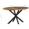 vidaXL Dining Table 140x80x75 cm Solid Reclaimed Wood