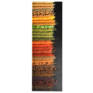 vidaXL Kitchen Floor Mat | Multicolour | Polyamide and Latex | Medium