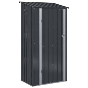 vidaXL Garden Sheds Anthracite 103 x 74 x 200 cm Metal