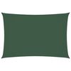 vidaXL Sunshade Sail Oxford Fabric Rectangular 3x5 m Dark Green