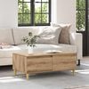vidaXL Coffee Table Artisan Oak 90 x 50 x 35 cm Engineered Wood