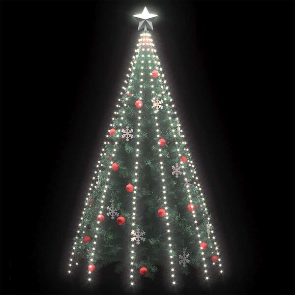 vidaXL Tree Lights with 500 LEDs Cold White 500 cm Indoor Outdoor