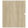 vidaXL Sink Cabinet Sonoma Oak 60x38.5x45 cm Engineered Wood