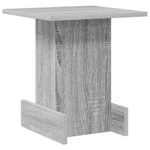 vidaXL End Table Grey Sonoma 35.5 x 35 x 40 cm Engineered Wood