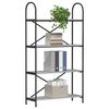 vidaXL Bookshelf Grey Sonoma 80 x 30 x 146 cm Engineered wood