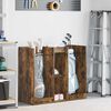 vidaXL Golf Cabinet Plain Smoked Oak 102 x 45 x 85.5 cm