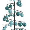 vidaXL LED Christmas Tree with Baubles 100 LEDs Warm White 150 cm