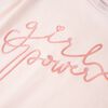 Kids' T-shirt with Ruffle Sleeves Soft Pink 116