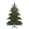 vidaXL Artificial Hinged Christmas Tree Green 150 cm PVC and Steel