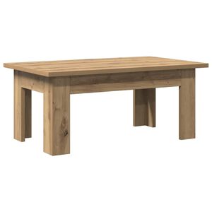 vidaXL Coffee Table Artisan Oak 100x60x42 cm Engineered Wood