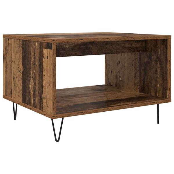 vidaXL Coffee Table Old wood 60 x 50 x 40 cm Engineered wood