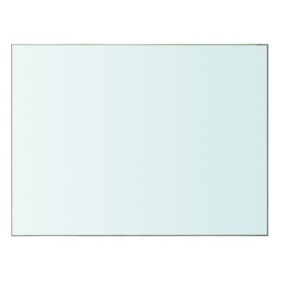 vidaXL Shelves 2 pcs Panel Glass Clear 40x30 cm