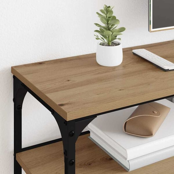 vidaXL TV Cabinet Artisan Oak 160 x 30 x 50 cm