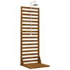 vidaXL Outdoor Shower 205.5 cm Solid Acacia Wood and Stainless Steel