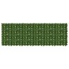 vidaXL Balcony Screen with Leaves Rectangular 300 x 100 cm