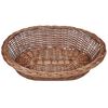 vidaXL Willow Dog Basket/Pet Bed Natural 70 cm