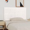 vidaXL Wall Headboard White 166x3x90 cm Solid Wood Pine