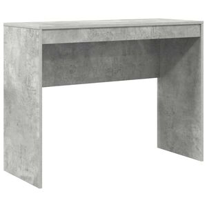 vidaXL Desk Concrete Grey 100 x 40 x 76 cm