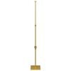 vidaXL Trade Show Displays Gold 30 x 24 x 214 cm Steel
