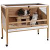 Kerbl Small Animal Cage Indoor Deluxe 115x60x92.5 cm Wood 82725