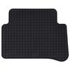 vidaXL Car Mat 4 pcs Black suitable for MERCEDES E 2009-2016 Rubber