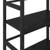 vidaXL Bookshelf Black Oak 60 x 29.5 x 149 cm Engineered Wood