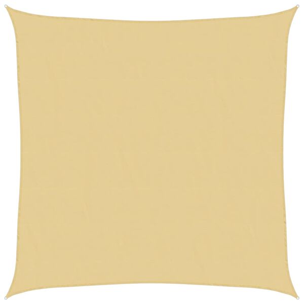 vidaXL Sun Shade Sail Sand 3x3 m 100% Polyester Oxford