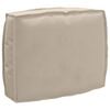 vidaXL Pallet Cushion for Backrest Taupe 50 x 40 x 12 cm Oxford fabric