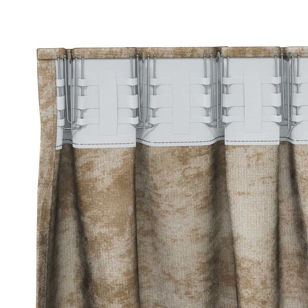 vidaXL Velvet Curtains 2 pcs Champagne 245 x 140 cm Velvet