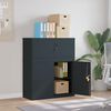 vidaXL File Cabinet Anthracite 90x40x110 cm Steel